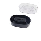 High-Efficiency Razor Head Rinser and Cleaner Capable No Electricity Required Shaver Rinse Stand for Most Head Razors for Men