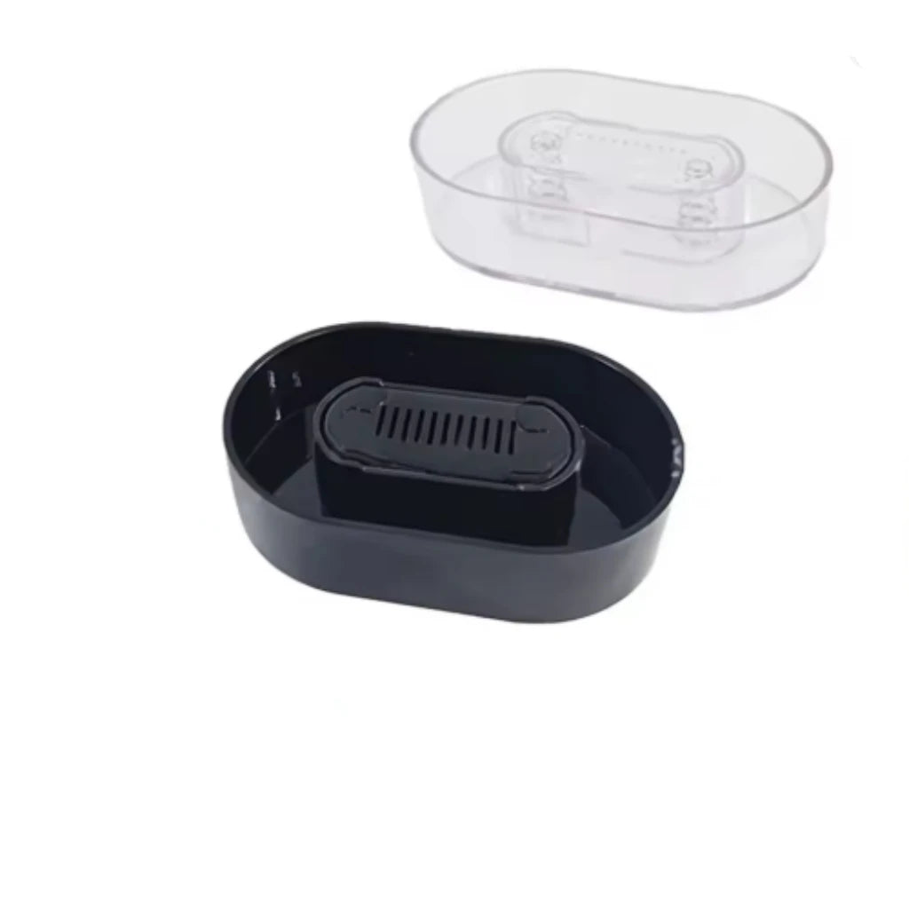 High-Efficiency Razor Head Rinser and Cleaner Capable No Electricity Required Shaver Rinse Stand for Most Head Razors for Men
