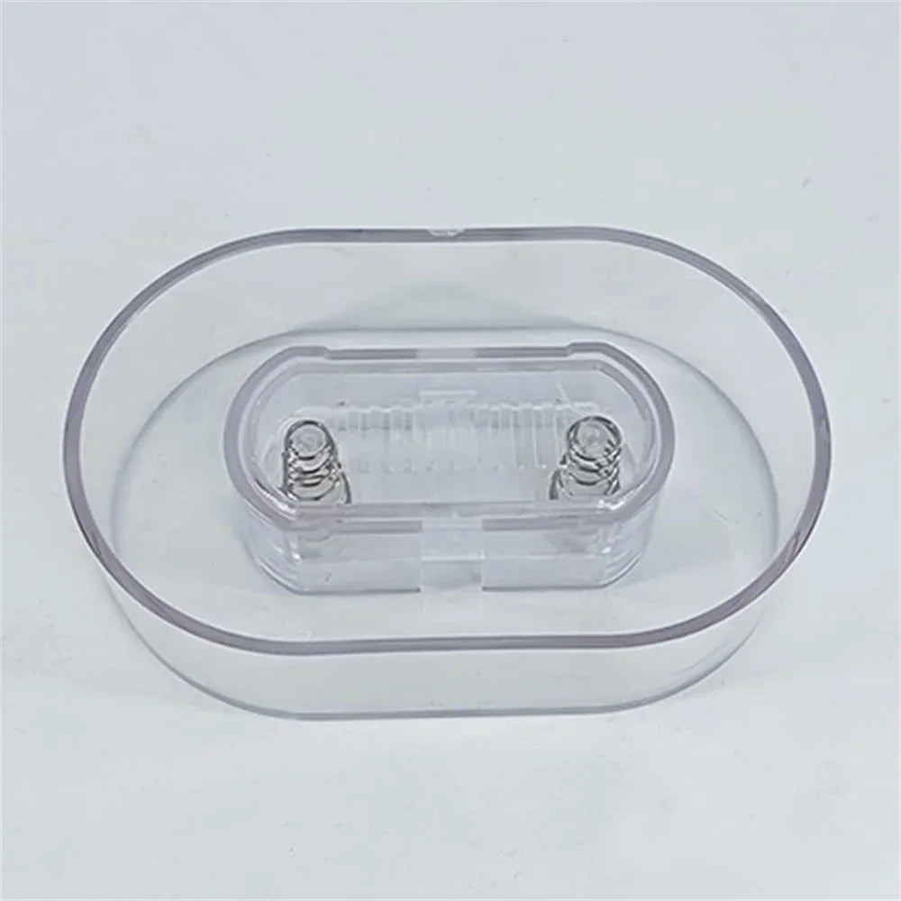 High-Efficiency Razor Head Rinser and Cleaner Capable No Electricity Required Shaver Rinse Stand for Most Head Razors for Men