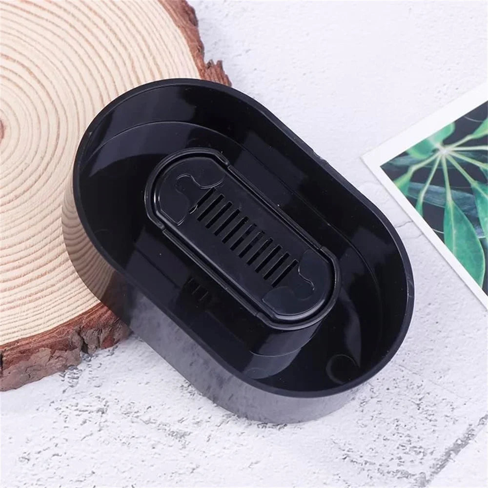 High-Efficiency Razor Head Rinser and Cleaner Capable No Electricity Required Shaver Rinse Stand for Most Head Razors for Men